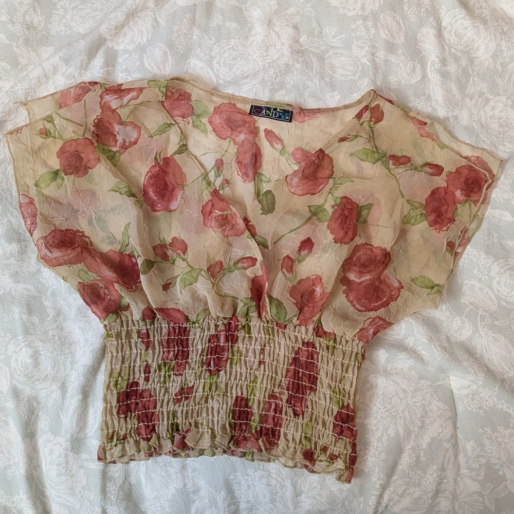 loral Blouson Top